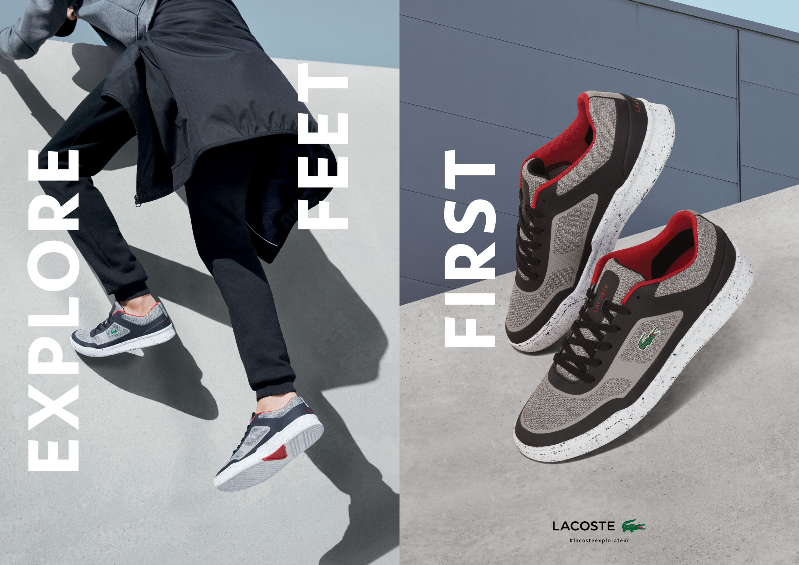 Lacoste Explore Feet First